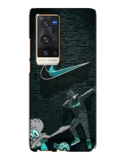 Чохол для Vivo X60 Pro Plus з картинкою «Спортивний арт Nike»