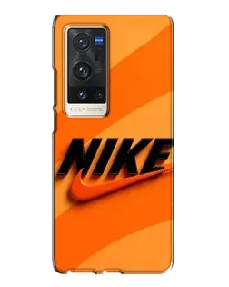 Чохол для Vivo X60 Pro Plus з картинкою «Помаранчевий драйв Nike»