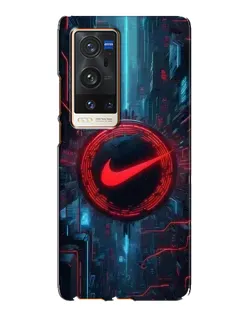 Чохол для Vivo X60 Pro Plus з картинкою «Техногенний стиль Nike»