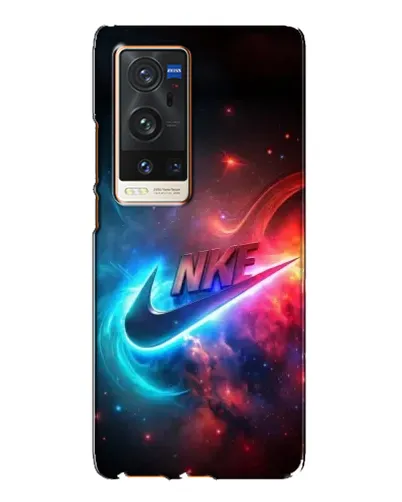 Чохол для Vivo X60 Pro Plus з картинкою «Вогняний логотип Nike»