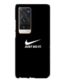 Чохол для Vivo X60 Pro Plus з картинкою «Мінімалізм від Nike»