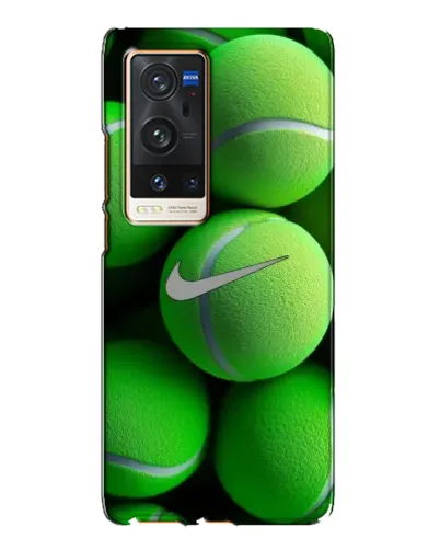 Чохол для Vivo X60 Pro Plus з картинкою «Тенісні м'ячі Найк»