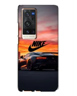 Чохол для Vivo X60 Pro Plus з картинкою «Nike та суперкар»