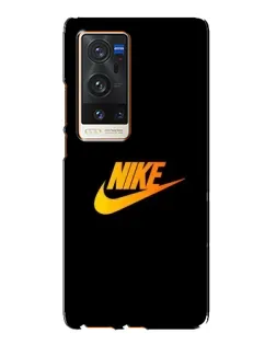 Чохол для Vivo X60 Pro Plus з картинкою «Золотий логотип Nike»