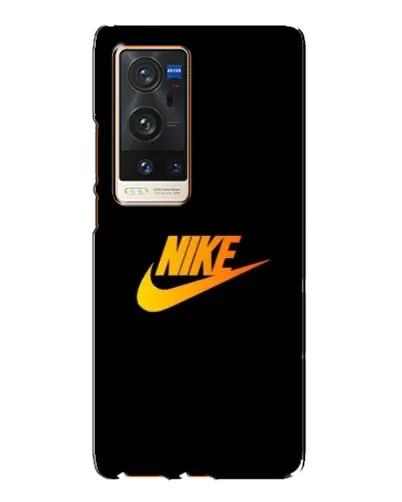 Чохол для Vivo X60 Pro Plus з картинкою «Золотий логотип Nike»