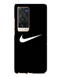 Чехол для Vivo X60 Pro Plus с картинкой «Минималистический Найк»