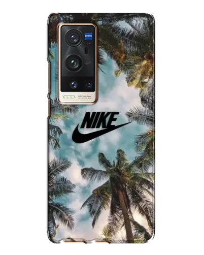 Чехол для Vivo X60 Pro Plus с картинкой «Тропический принт Nike» Чехол для Vivo X60 Pro Plus с картинкой «Тропический принт Nike»
