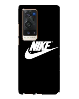 Чехол для Vivo X60 Pro Plus с картинкой «Мазки краски Nike»