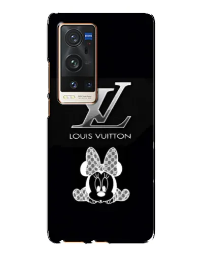 Чехол для Vivo X60 Pro Plus с картинкой «LV и Минни Маус»