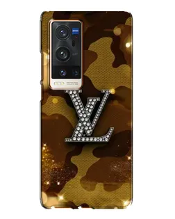 Чехол для Vivo X60 Pro Plus с картинкой «Камуфляжный Louis Vuitton»