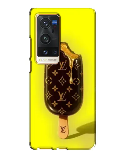 Чехол для Vivo X60 Pro Plus с картинкой «Мороженое от LV»