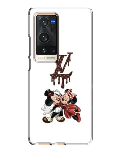 Чехол для Vivo X60 Pro Plus с картинкой «LV и Микки Маус»