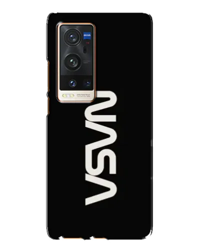 Чехол для Vivo X60 Pro Plus с картинкой «NASA — вертикальный логотип» Чехол для Vivo X60 Pro Plus с картинкой «NASA — вертикальный логотип»