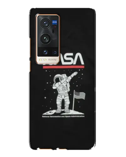 Чехол для Vivo X60 Pro Plus с картинкой «NASA — шагаем по Луне» Чехол для Vivo X60 Pro Plus с картинкой «NASA — шагаем по Луне»