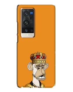Чохол для Vivo X60 Pro Plus з картинкою «Золота мавпа Bored Ape»