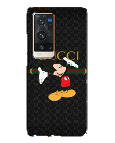 Чехол для Vivo X60 Pro Plus с картинкой «Микки Маус Gucci»