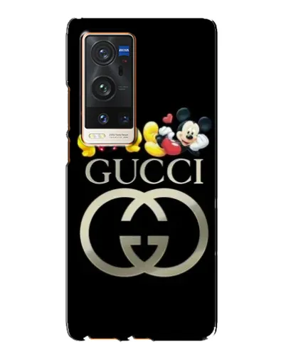 Чехол для Vivo X60 Pro Plus с картинкой «Gucci — герои Disney»