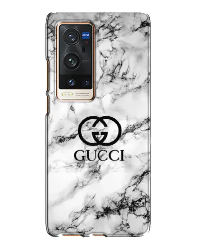Чехол для Vivo X60 Pro Plus с картинкой «Gucci — мраморный шик»