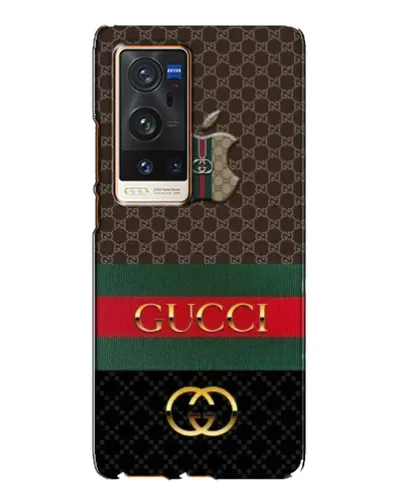 Чехол для Vivo X60 Pro Plus с картинкой «Gucci — брендированный десерт»