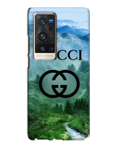Чехол для Vivo X60 Pro Plus с картинкой «Gucci — горный пейзаж»