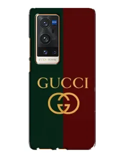 Чохол для Vivo X60 Pro Plus з картинкою «Gucci — темно-зелений градієнт»