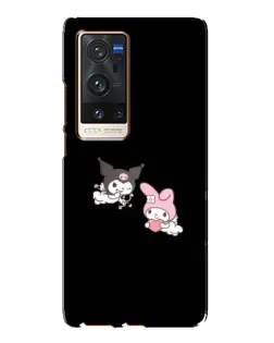 Чохол для Vivo X60 Pro Plus з картинкою «My Melody та Kuromi» Чохол для Vivo X60 Pro Plus з картинкою «My Melody та Kuromi»