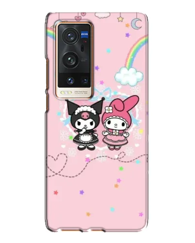 Чохол для Vivo X60 Pro Plus з картинкою «My Melody та Kuromi»