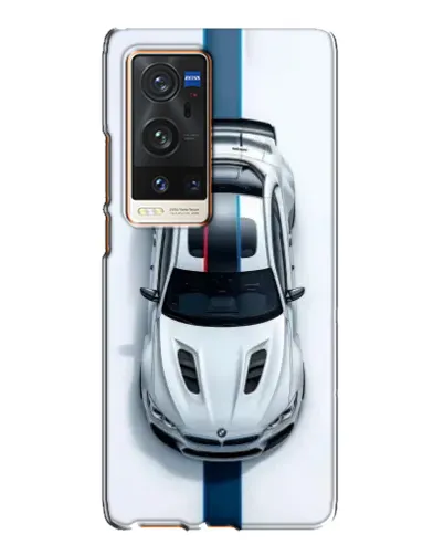 Чехол для Vivo X60 Pro Plus с картинкой «Вид сверху — BMW M»