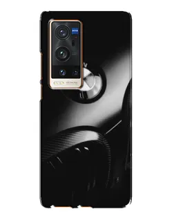 Чехол для Vivo X60 Pro Plus с картинкой «Эмблема BMW — макро»