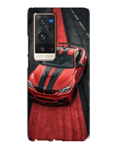 Чехол для Vivo X60 Pro Plus с картинкой «BMW на красной дорожке»