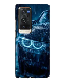 Чохол для Vivo X60 Pro Plus з картинкою «BMW під дощем»
