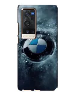 Чохол для Vivo X60 Pro Plus з картинкою «Логотип BMW — лід»