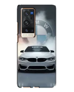 Чохол для Vivo X60 Pro Plus з картинкою «BMW в білому диму»