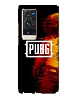 Чохол для Vivo X60 Pro Plus з картинкою «Яскравий логотип PUBG»