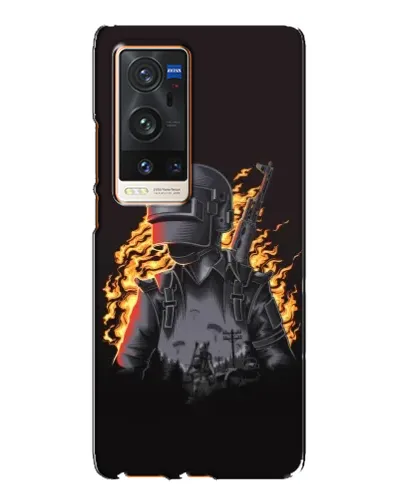 Чохол для Vivo X60 Pro Plus з картинкою «PUBG — вогняний силует» Чохол для Vivo X60 Pro Plus з картинкою «PUBG — вогняний силует»
