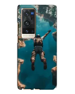 Чохол для Vivo X60 Pro Plus з картинкою «PUBG — вільне падіння»