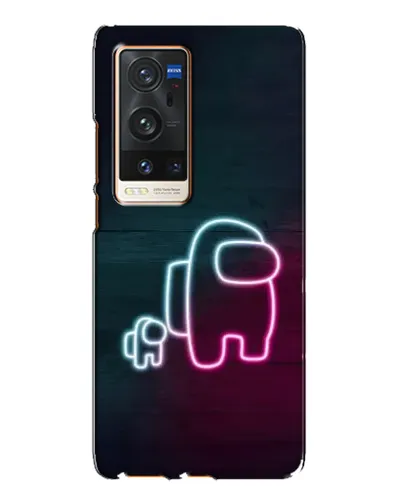 Чехол для Vivo X60 Pro Plus с картинкой «Among Us неон-арт» Чехол для Vivo X60 Pro Plus с картинкой «Among Us неон-арт»