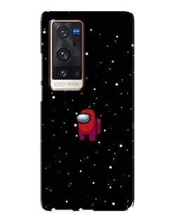 Чехол для Vivo X60 Pro Plus с картинкой «Красный Among Us»