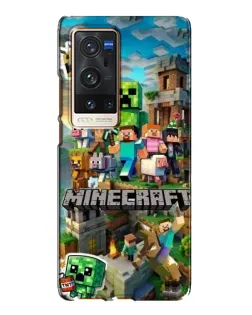 Чохол для Vivo X60 Pro Plus з картинкою «Замок Minecraft» Чохол для Vivo X60 Pro Plus з картинкою «Замок Minecraft»