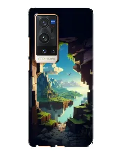 Чохол для Vivo X60 Pro Plus з картинкою «Вид з печери»