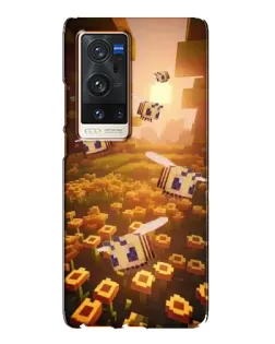 Чохол для Vivo X60 Pro Plus з картинкою «Поле соняшників»