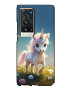 Чехол для Vivo X60 Pro Plus с картинкой «Единорог на поляне» Чехол для Vivo X60 Pro Plus с картинкой «Единорог на поляне»