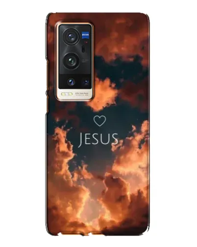 Чехол для Vivo X60 Pro Plus с картинкой «Сияние Имени Jesus»