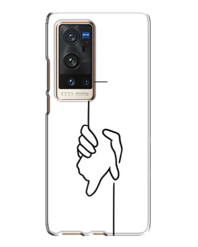 Чехол для Vivo X60 Pro Plus с картинкой «Рука держит»