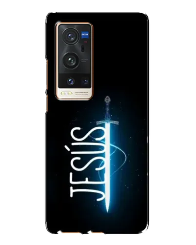 Чехол для Vivo X60 Pro Plus с картинкой «Меч Духа Jesus»