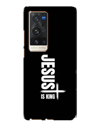 Чехол для Vivo X60 Pro Plus с картинкой «Вертикаль веры Jesus»