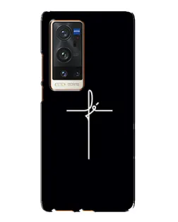 Чохол для Vivo X60 Pro Plus з картинкою «Тонкий хрест»