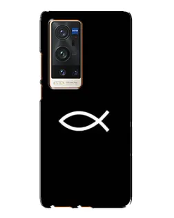 Чохол для Vivo X60 Pro Plus з картинкою «Символ риби Jesus»