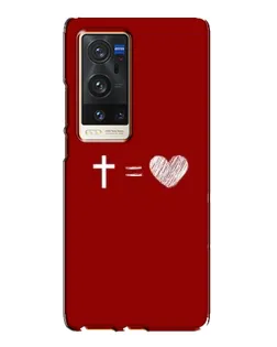 Чохол для Vivo X60 Pro Plus з картинкою «Рівняння любові»