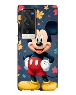 Чехол для Vivo X60 Pro Plus с картинкой «Осенний Mickey Mouse»